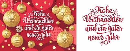 Kerst teksten in het Duits